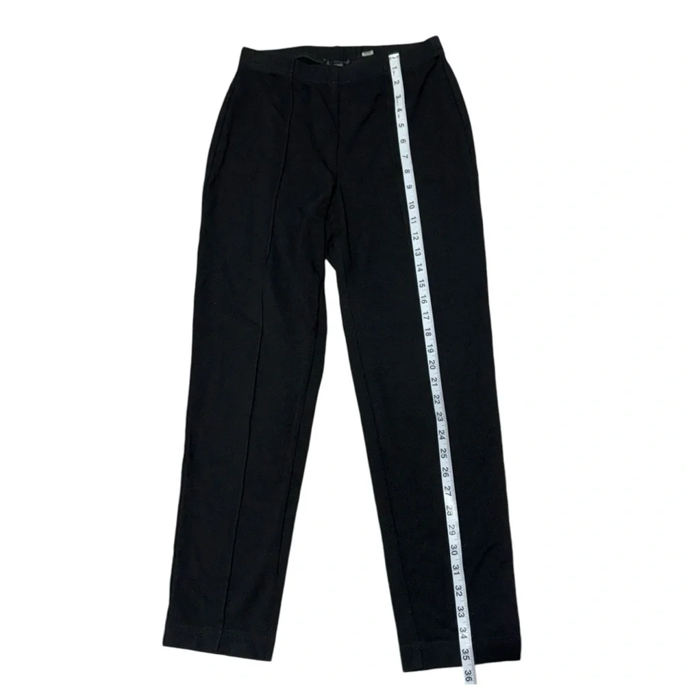 St. John Caviar High Rise Stretchy Casual Pants Leggings Size 4‎